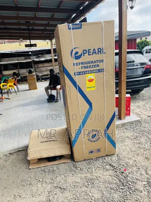 Extremely Chilling Pearl Pf-433bbg 2 Door Electric Fridge.