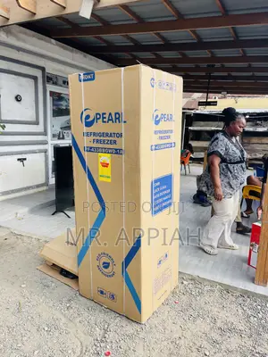 Extremely Cooling Pearl Pf-433bbg 2 Door Electric Fridge.