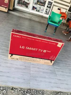 Super Sleek LG 43 Inch Smart LM63 UHD Tv