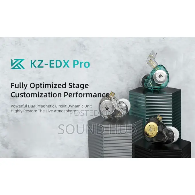 Kz Edx Pro In-ear Stage Monitor Wired Headphone