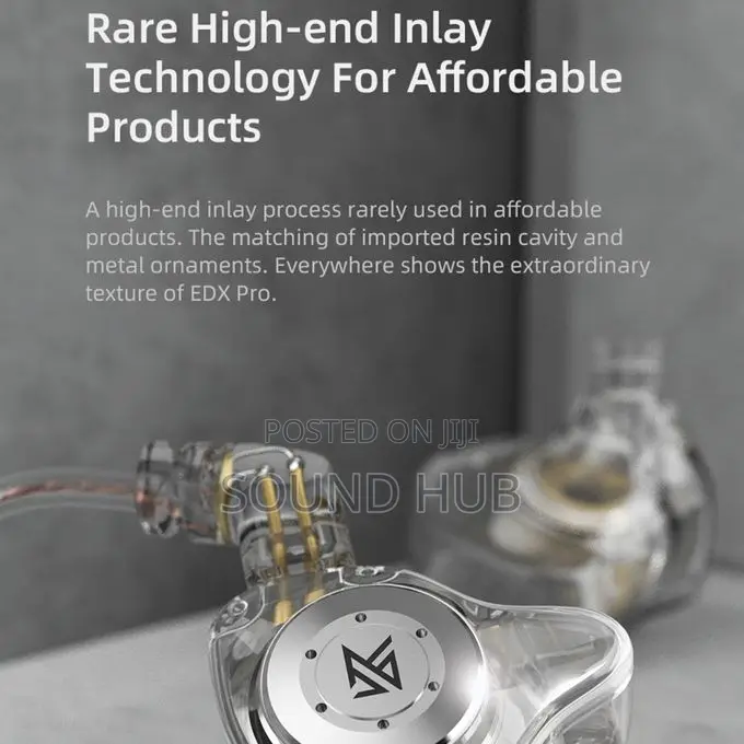Kz Edx Pro In-ear Stage Monitor Wired Headphone