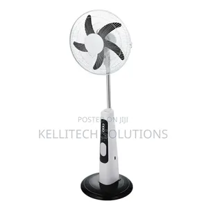 Solar Battery Powered Standing Fan With Gifts. 12-32hours