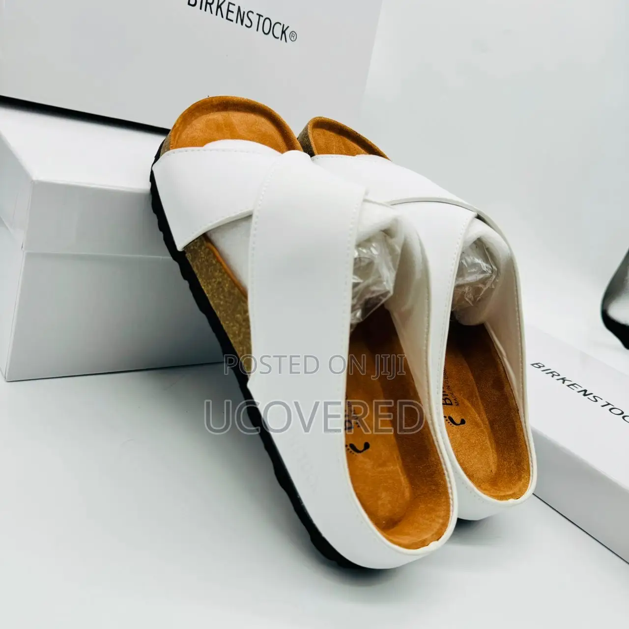 Birkenstock Leather Slippers