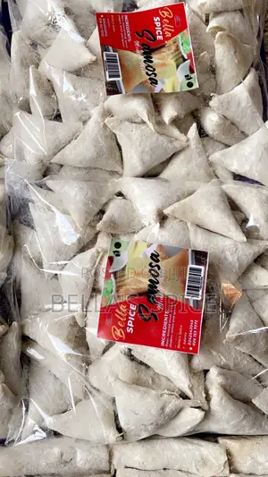 Delicious Ready to Fry Spring Rolls and Samosa