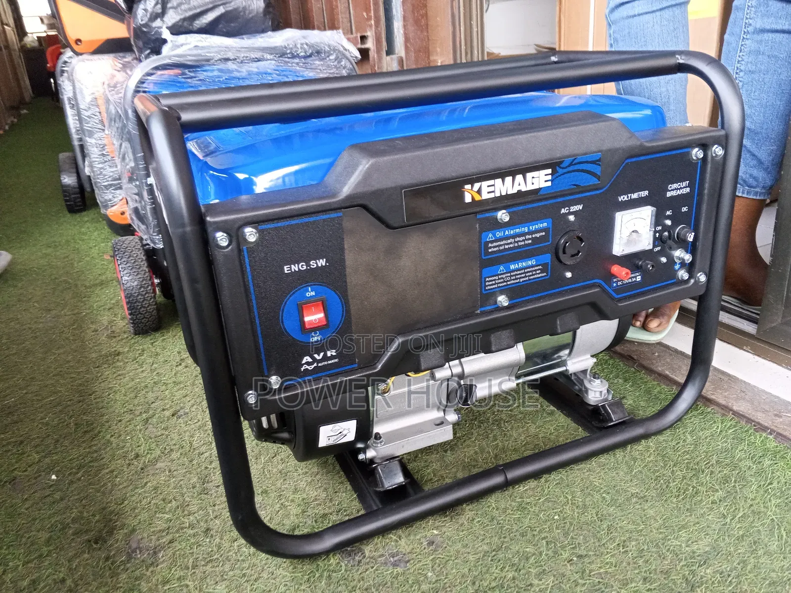 New Generator Silent Petrol 7.0kva 8000W Kemage Generator