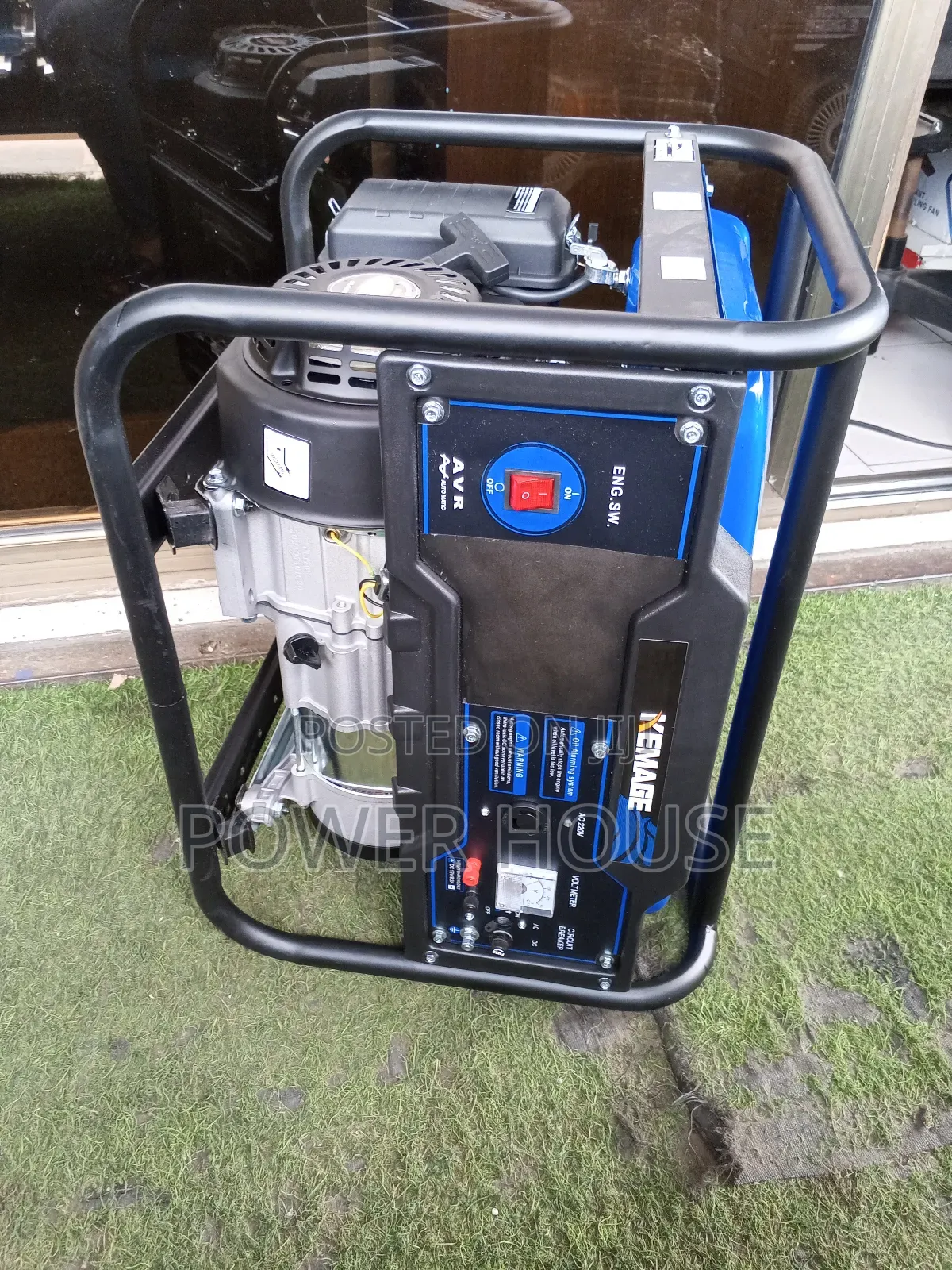 7.0HP Geneset Petrol 8000W 7.0kva Generator Kemage Pullstart
