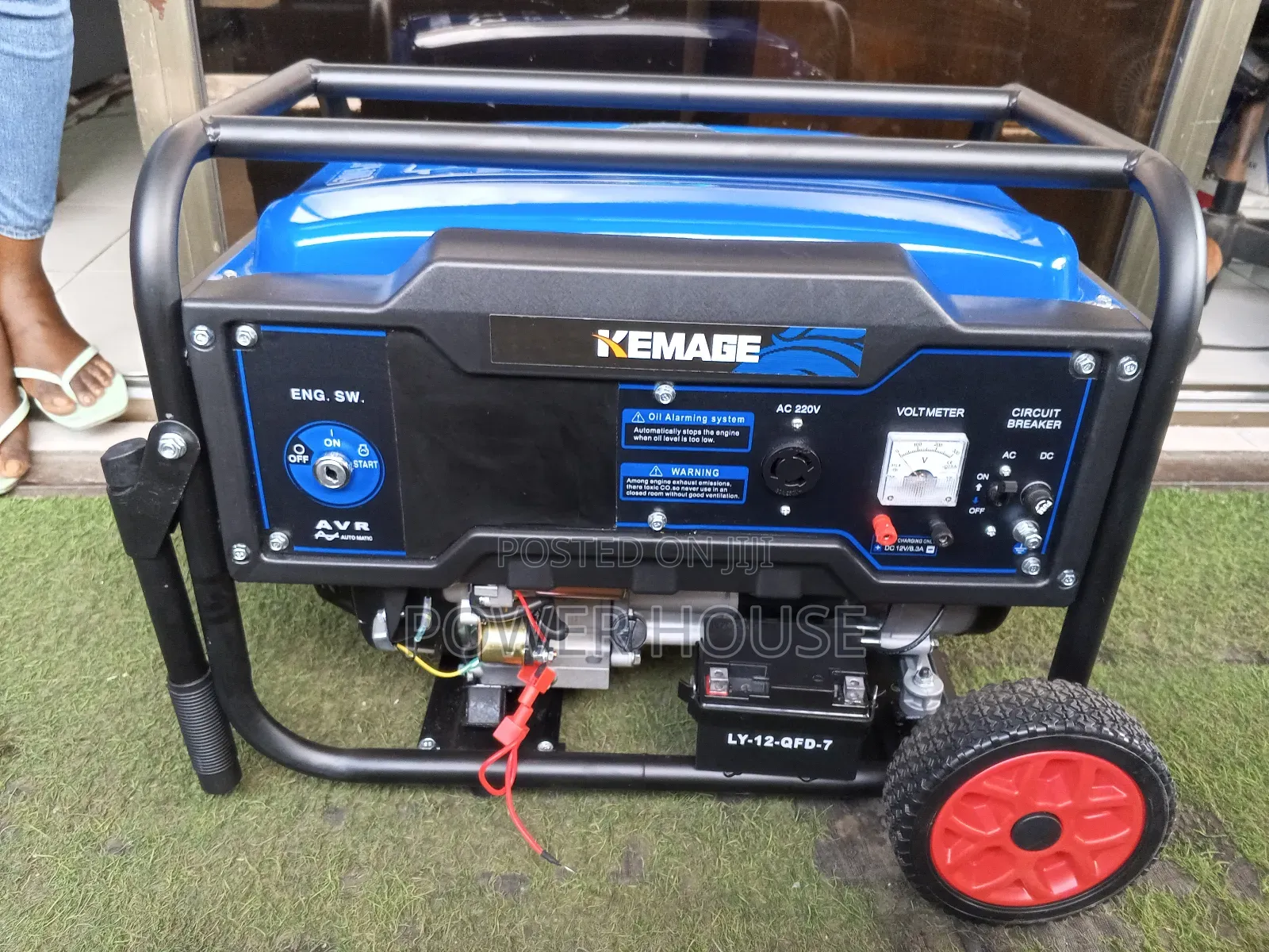 Kemage Generator Silent Petrol 7.5kva 8500W Key Generator