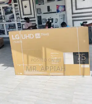 Order Authentic Lg 75ur7800 75” Uhd Smart Electric Tv.