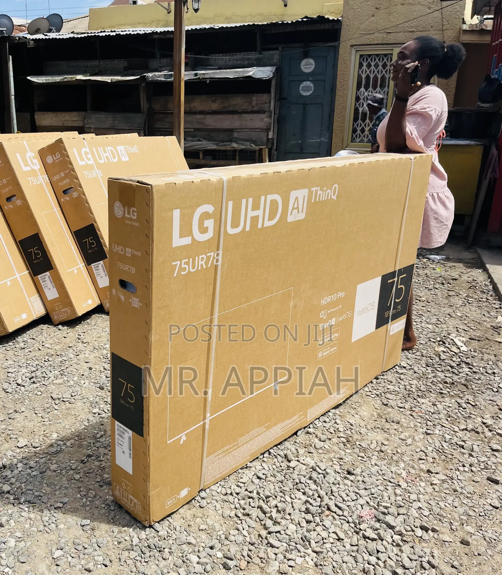 Order Authentic Lg 75ur7800 75” Uhd Smart Electric Tv.