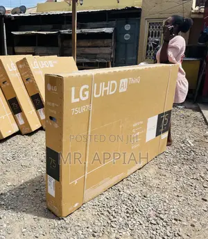 Order Authentic Lg 75ur7800 75” Uhd Smart Electric Tv.