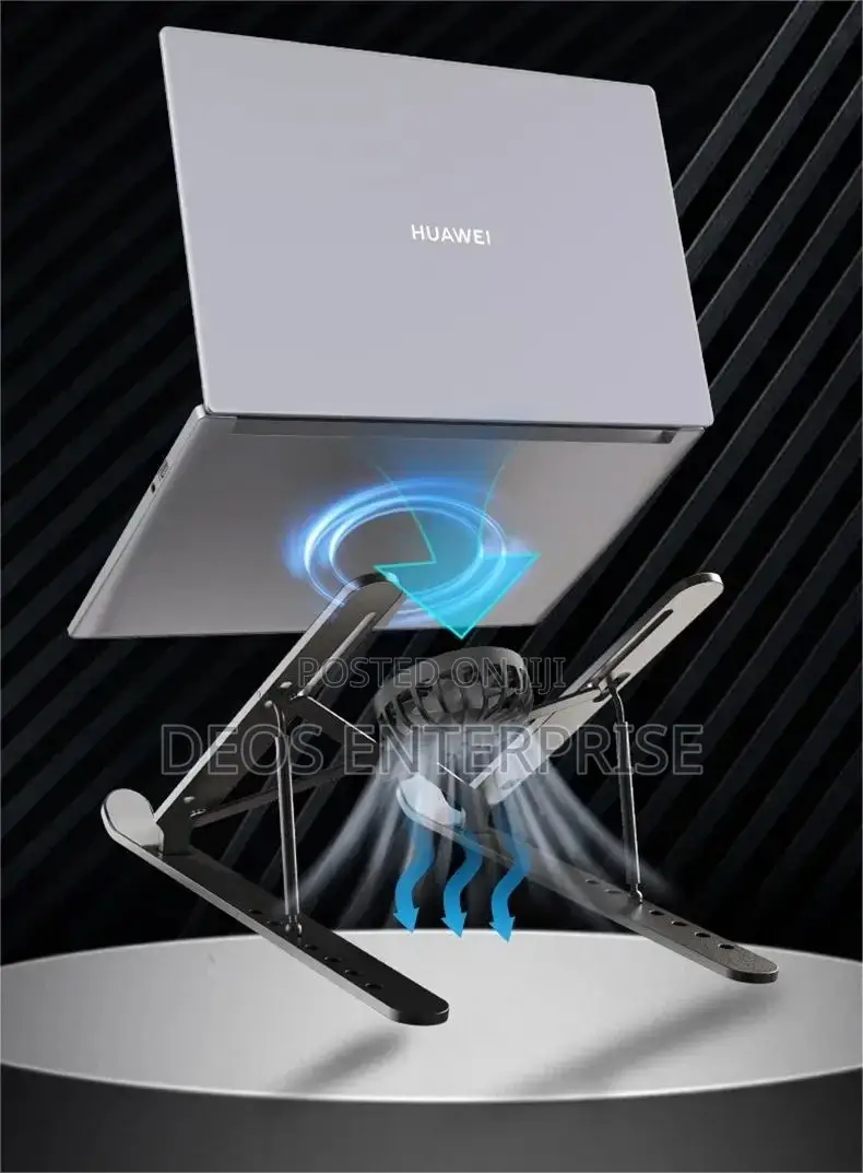 Very Strong Laptop Holder With Mini Fan for Cooling
