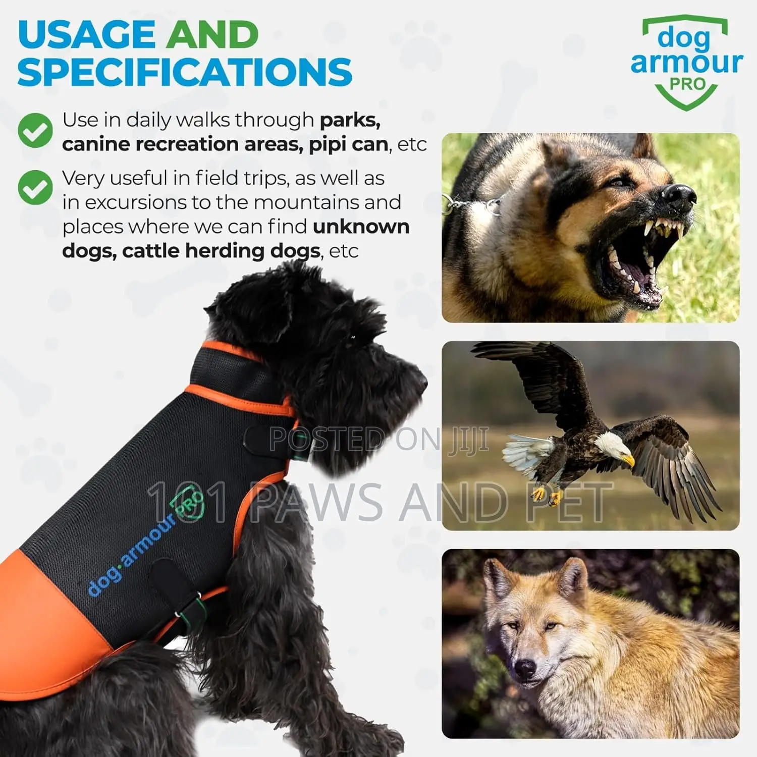 Protective Dog Harness Vest for Dogs