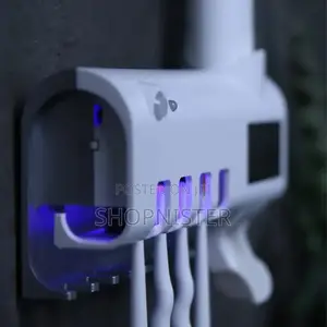Rechargeable Multifunctional Uv Sterilizer Toothpaste Holder