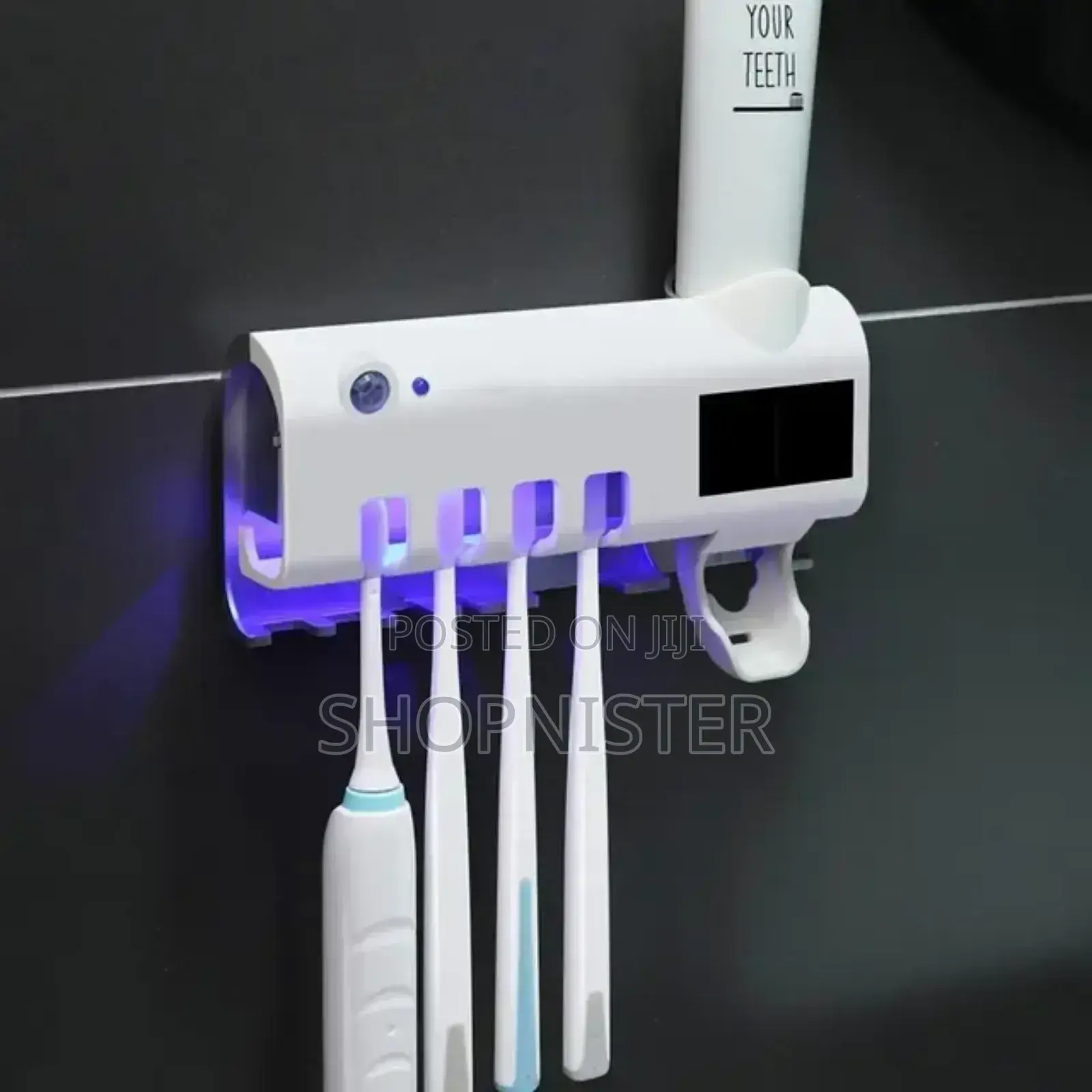 Rechargeable Multifunctional Uv Sterilizer Toothpaste Holder