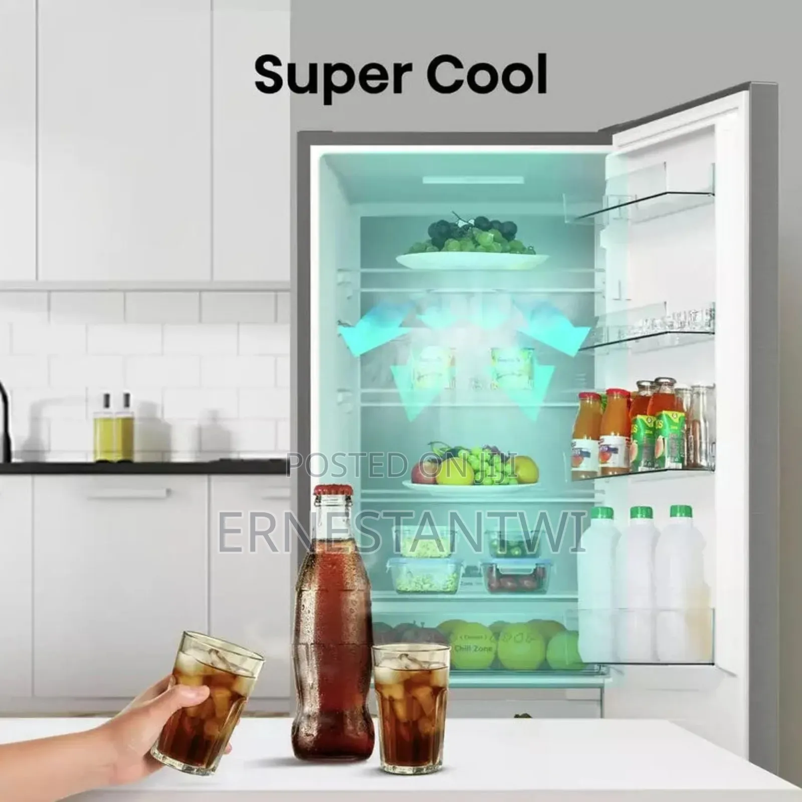 364liter Capacity Fridge Freezer From Hisense, UK