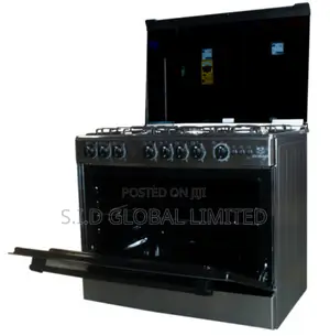Feel the Burn With Nasco 5 Burner Gas Cooker With Grill