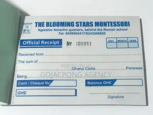 Receipt, Invoice, Waybill, Day Books, Cash Deposit Slip Etc