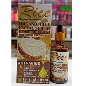 Organic Rice Face Serum - Anti-Aging Multifunctional Essence