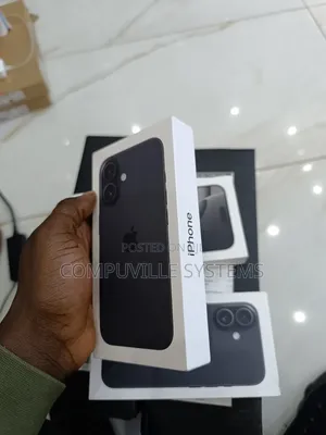 New Apple iPhone 16 128 GB Black