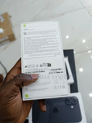 New Apple iPhone 16 128 GB Black