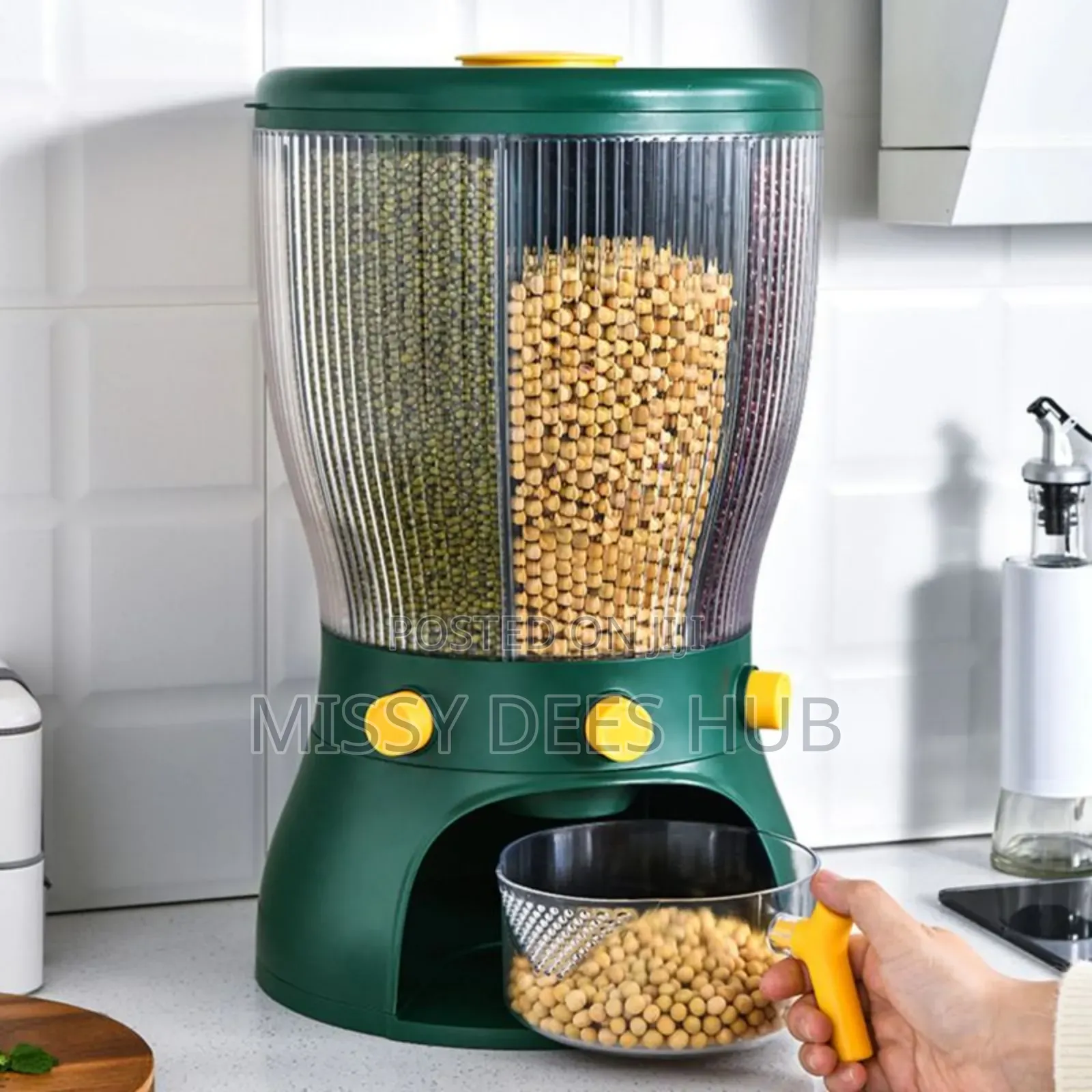 4-Grid Cereal Dispenser