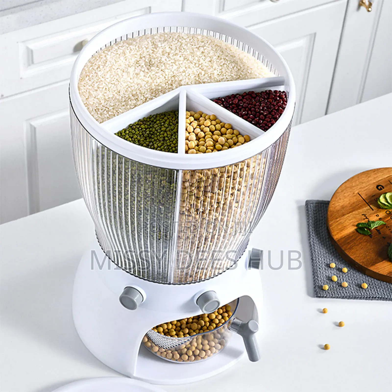 4-Grid Cereal Dispenser