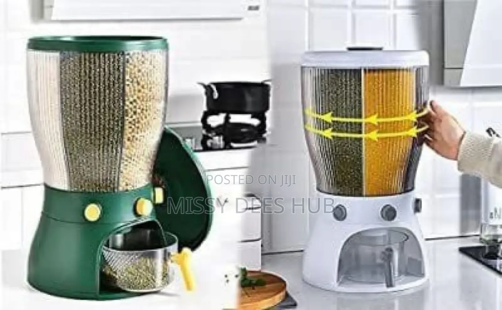 4-Grid Cereal Dispenser