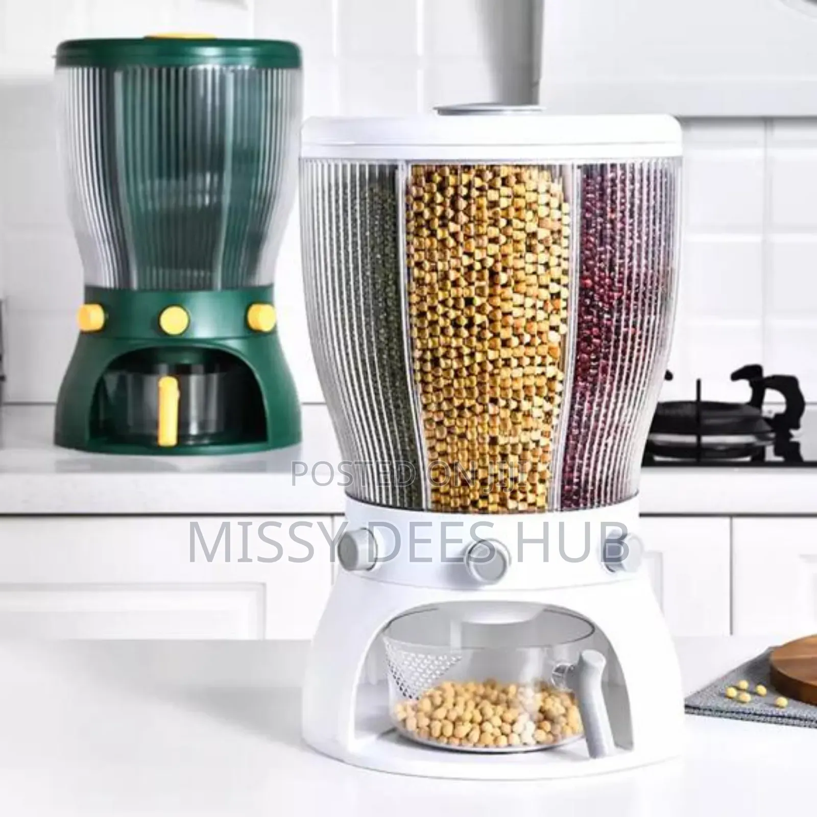 4-Grid Cereal Dispenser