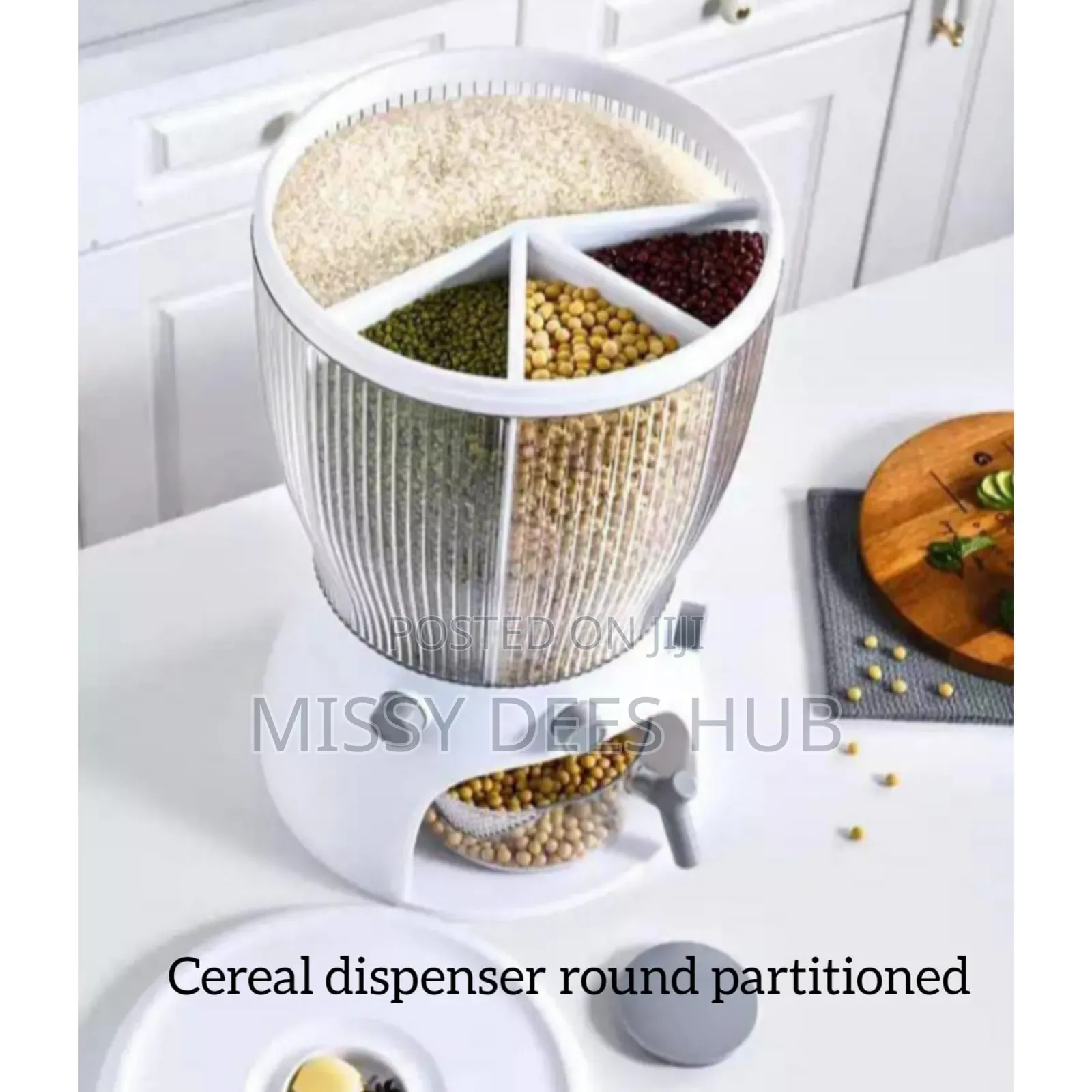 4-Grid Cereal Dispenser
