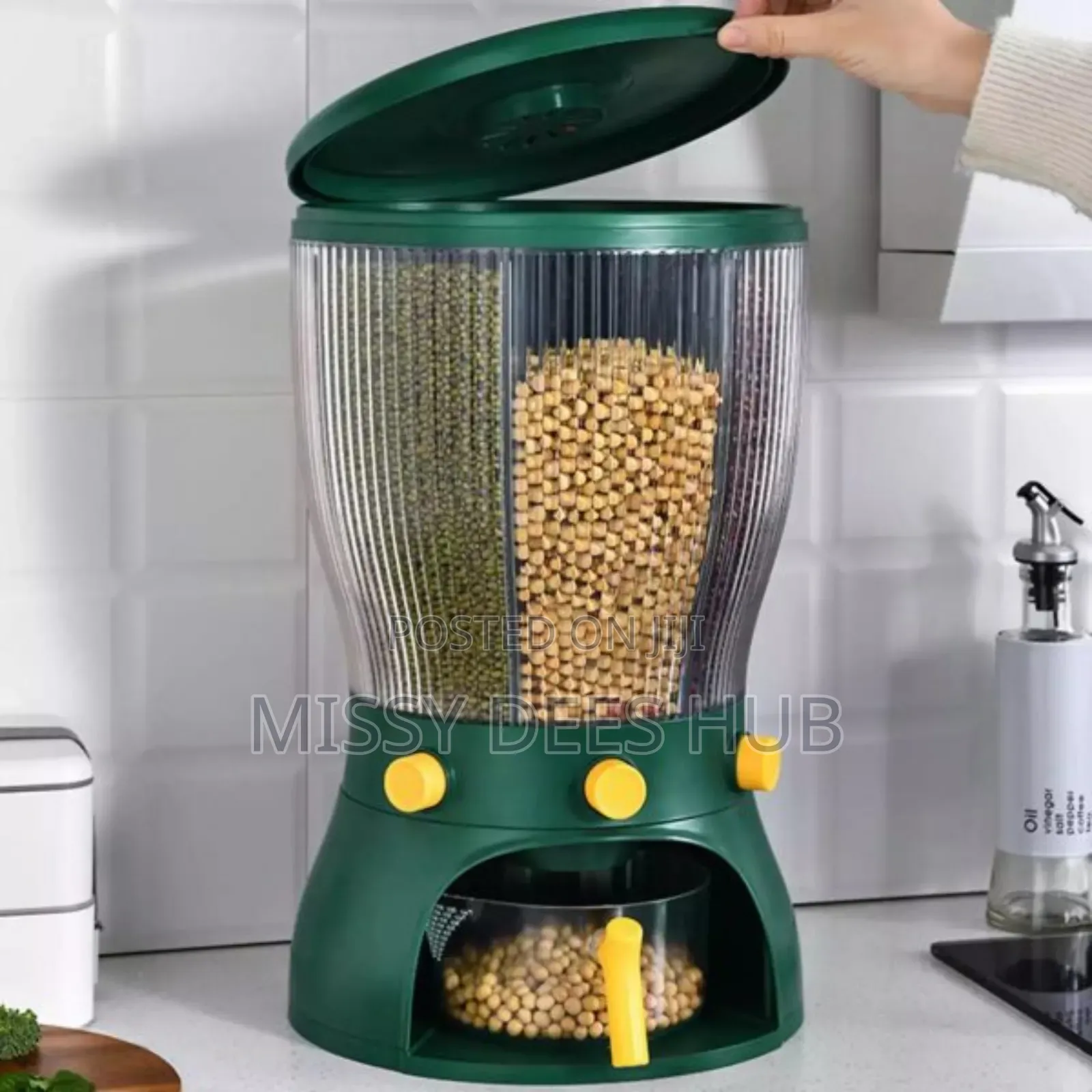 4-Grid Cereal Dispenser