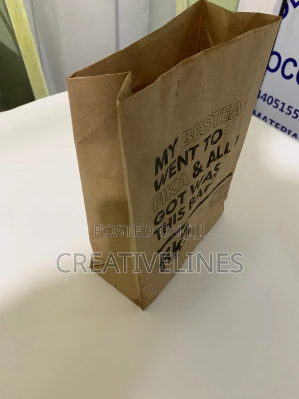 A6 Brown Bag