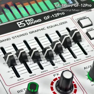 8 Channel Mixer With Sound Card _ Mixing Console