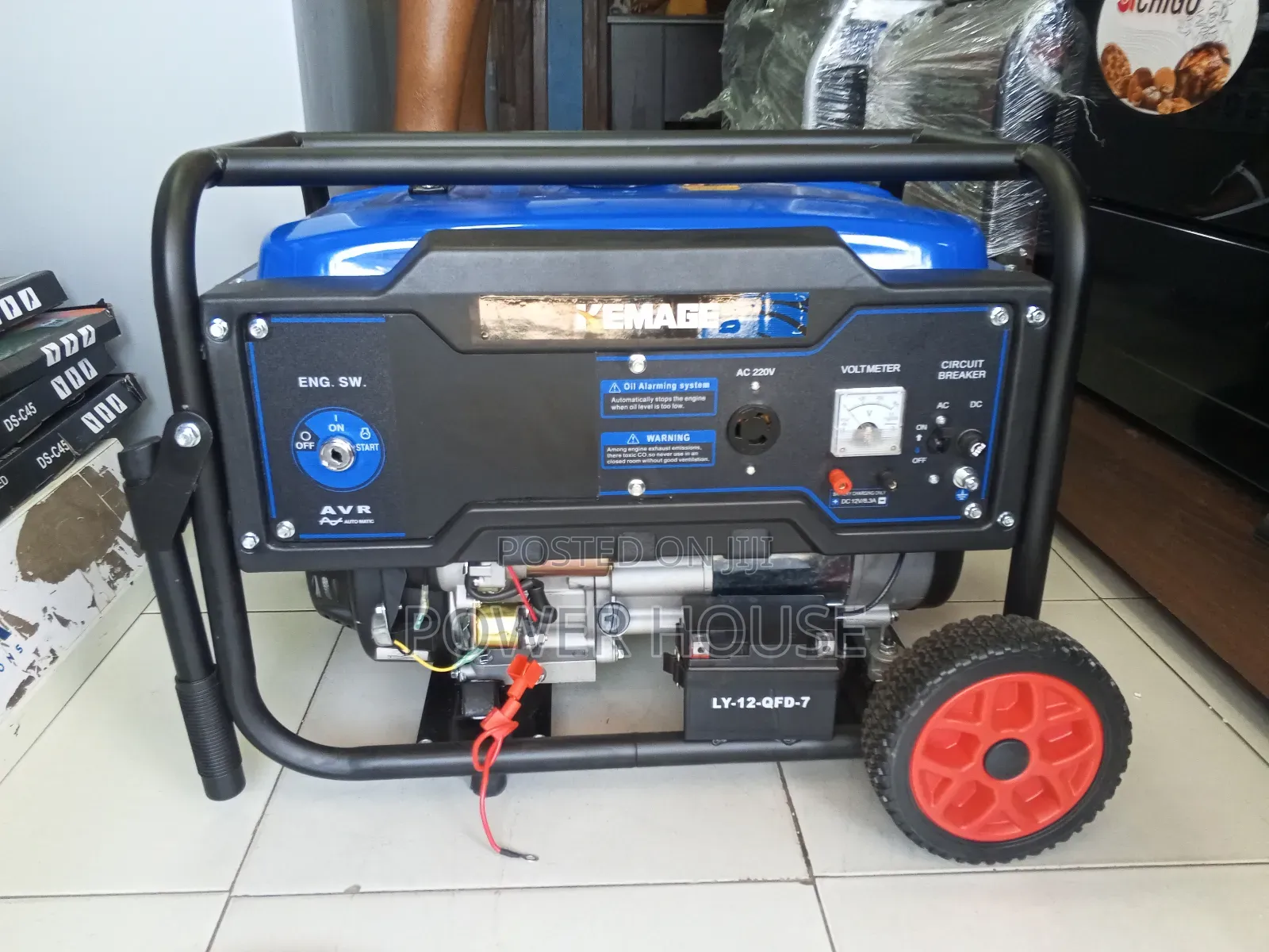 7.5kva 8500W Kemage Generator Silent Petrol Generator Pull