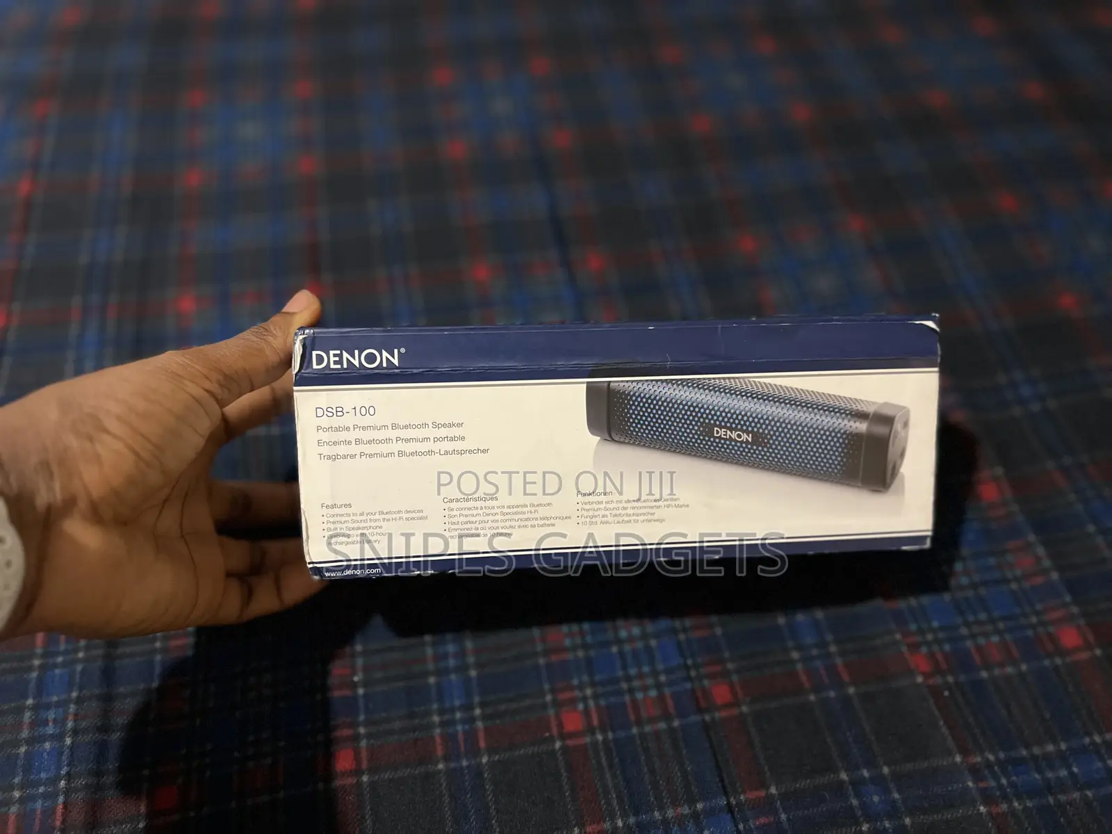 Denon Envaya Mini Portable Bluetooth Speaker
