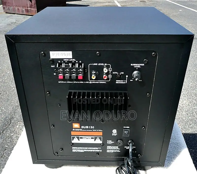 Powerful JBL Active Subwooferjbl.Deep Rich Bass