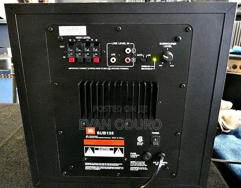 Powerful JBL Active Subwooferjbl.Deep Rich Bass