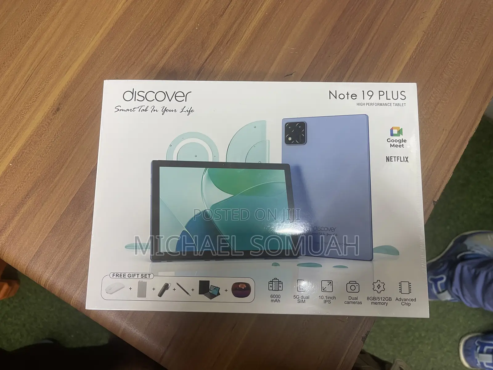 New Discover Note 19 Plus 512 GB Black
