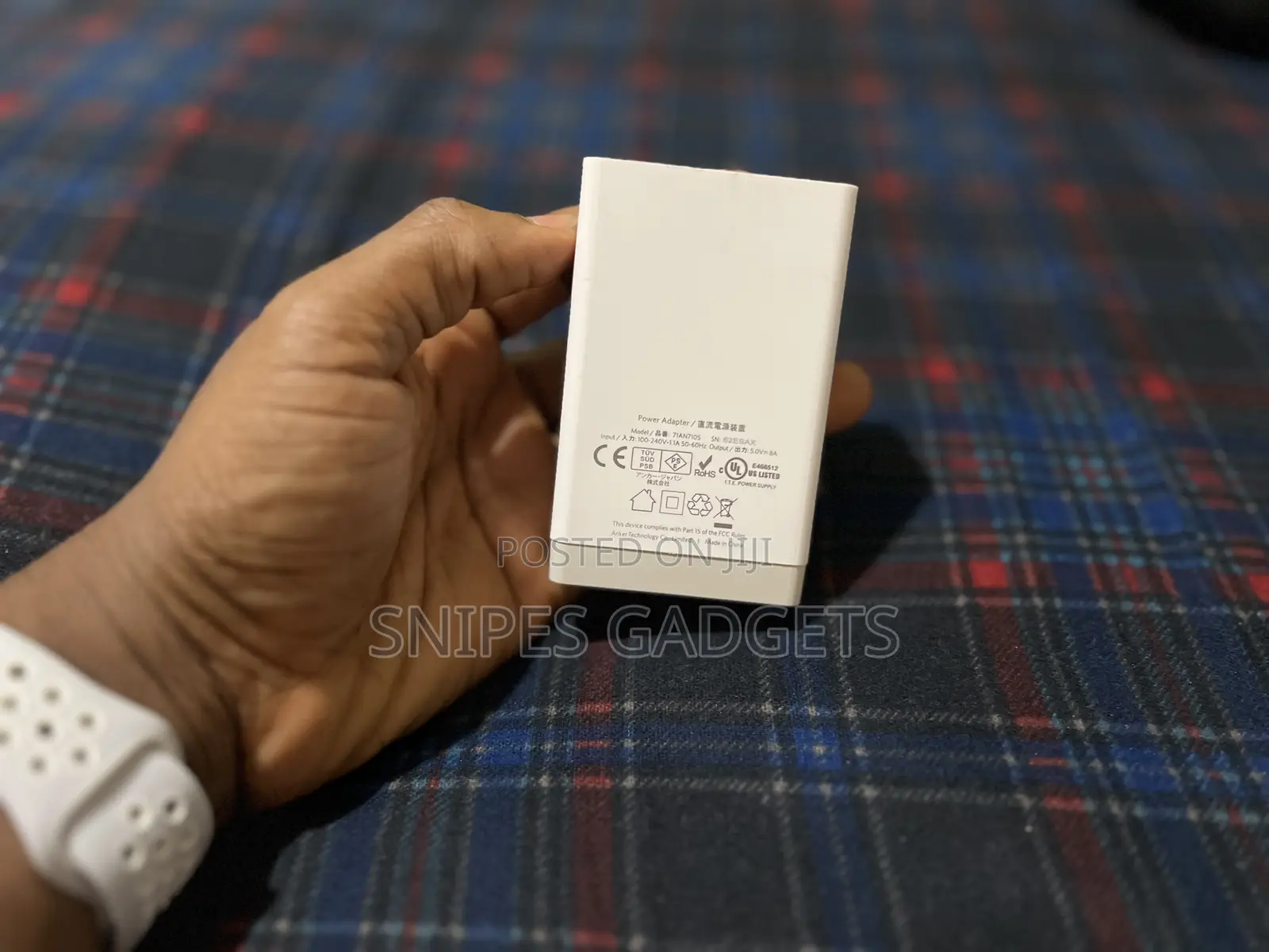 Anker Powerport 5 Port USB Qi Charger (40watts)
