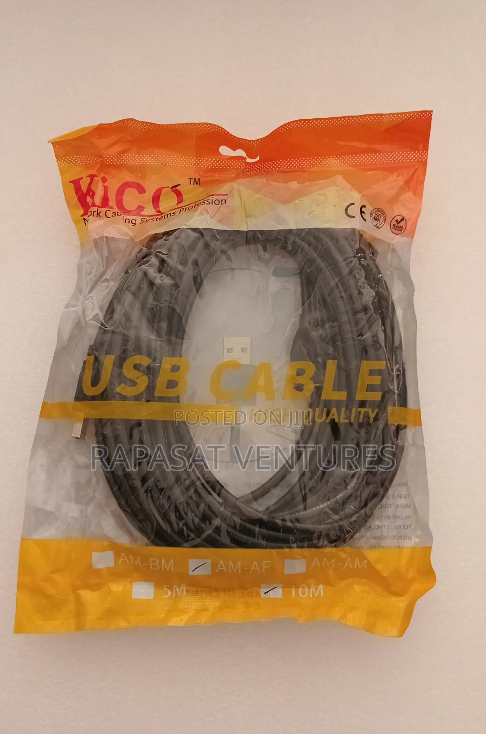 10 Meters USB 2.0 Male to Female Extension Cable
