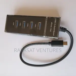 Type C to 4 Port USB-A 3.0 Hub
