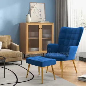 Accent Chair With Footstool