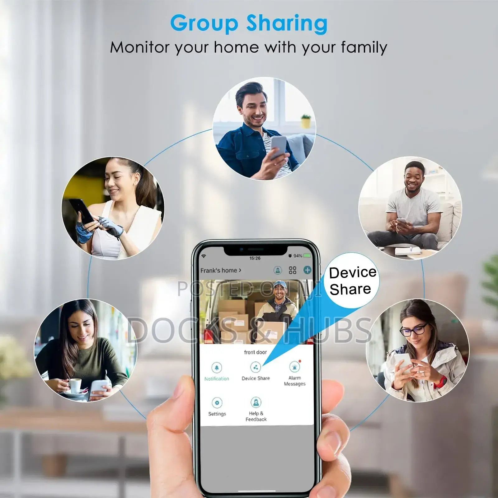 Kamep Smart Wireless Video Doorbell Camera With Chime
