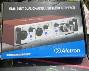 Alctron U48 Dual Channel Usb Audio Interface or Sound Card