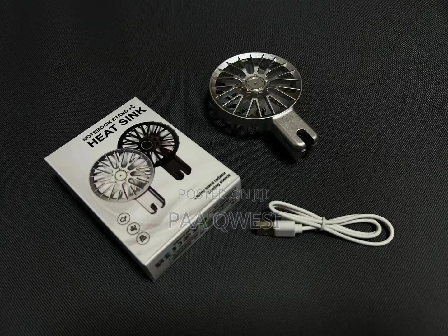 Mini Fan With Laptop Holder Available