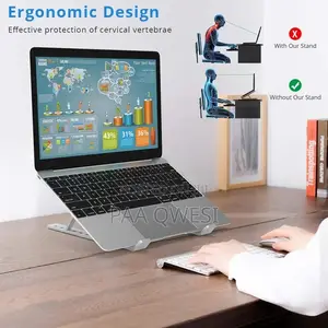 Metal Foldable and Adjustable Laptop Stand