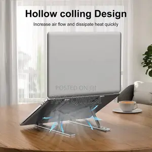 Durable Metallic Tablet Laptop Stand