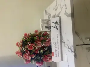 Silver Laptop Stand Available for Sale