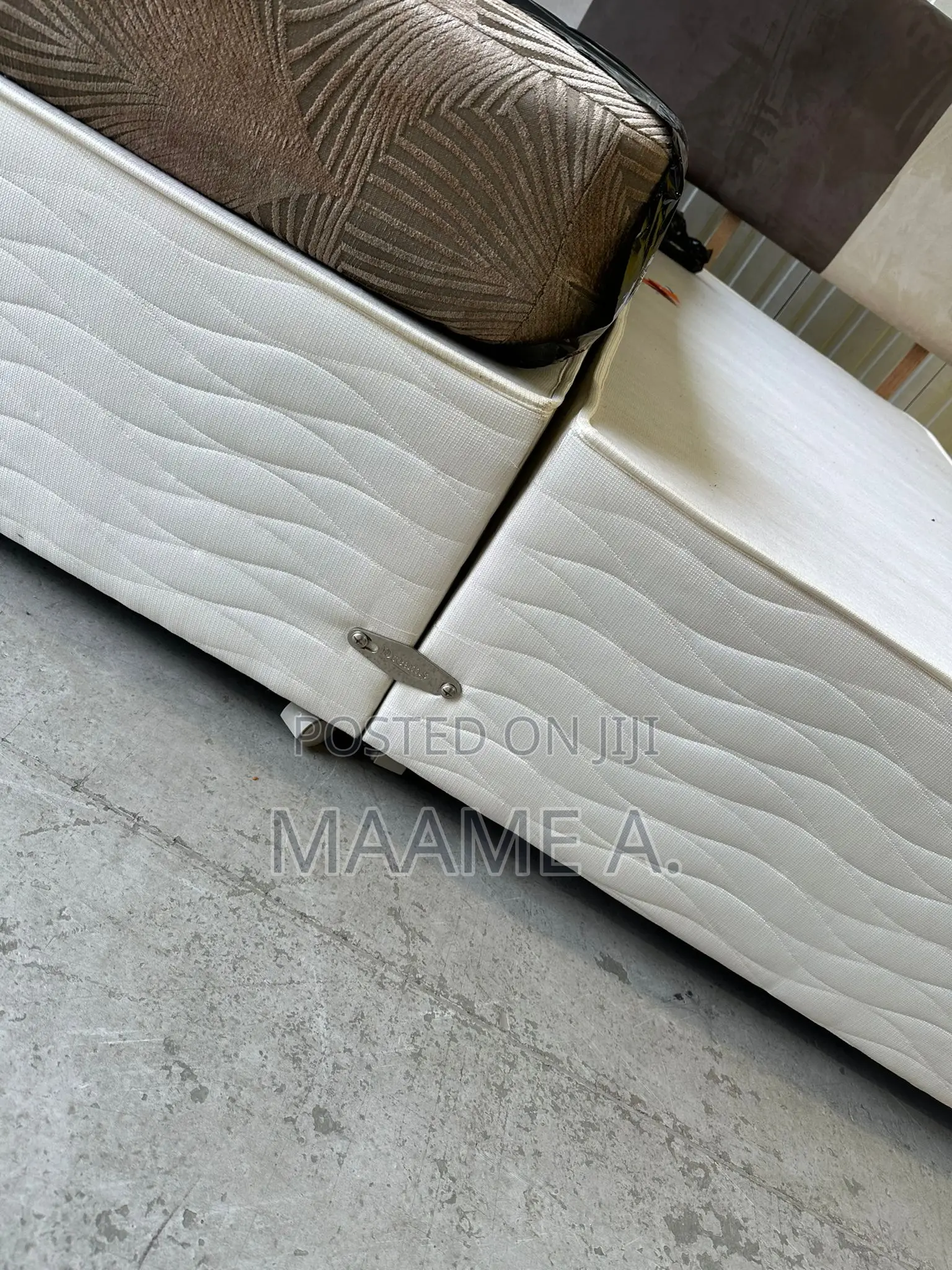 Divan Double Bed With Head Board and Storage