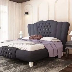 Executive Design King Size Bed With Mattress.Free Delivery