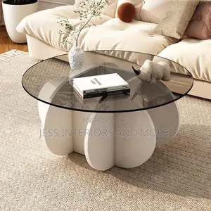 Glass Coffee Table
(White)